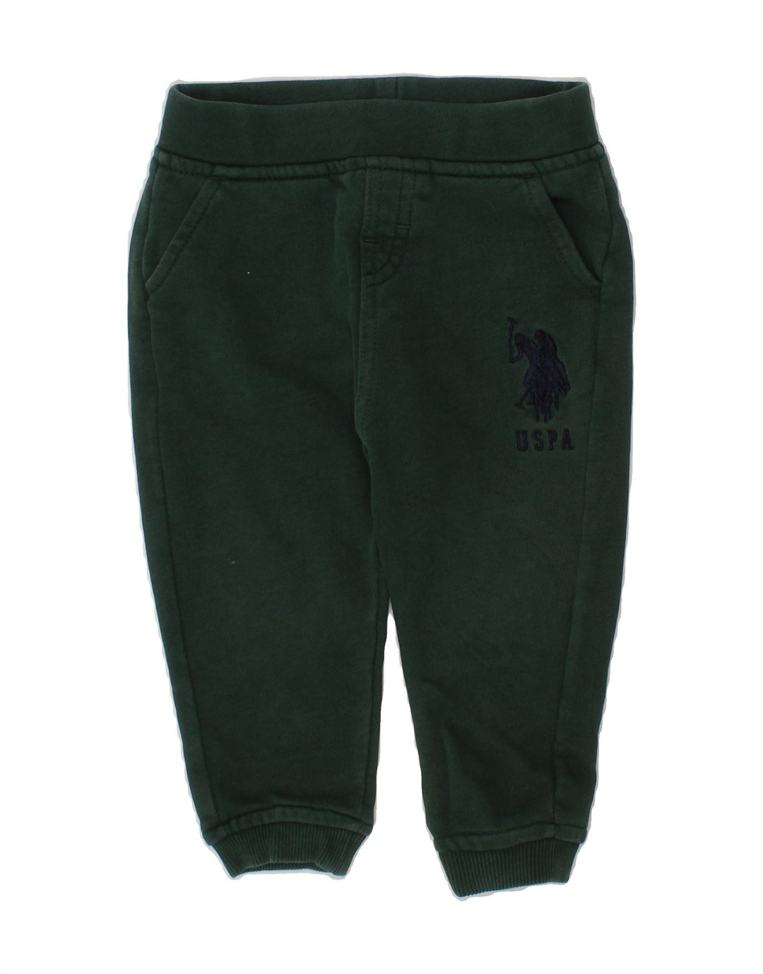 U.S. POLO ASSN. Baby Boys Graphic Tracksuit Trousers 9-12 Months  Green Vintage U.S. Polo Assn. and Second-Hand U.S. Polo Assn. from Messina Hembry 