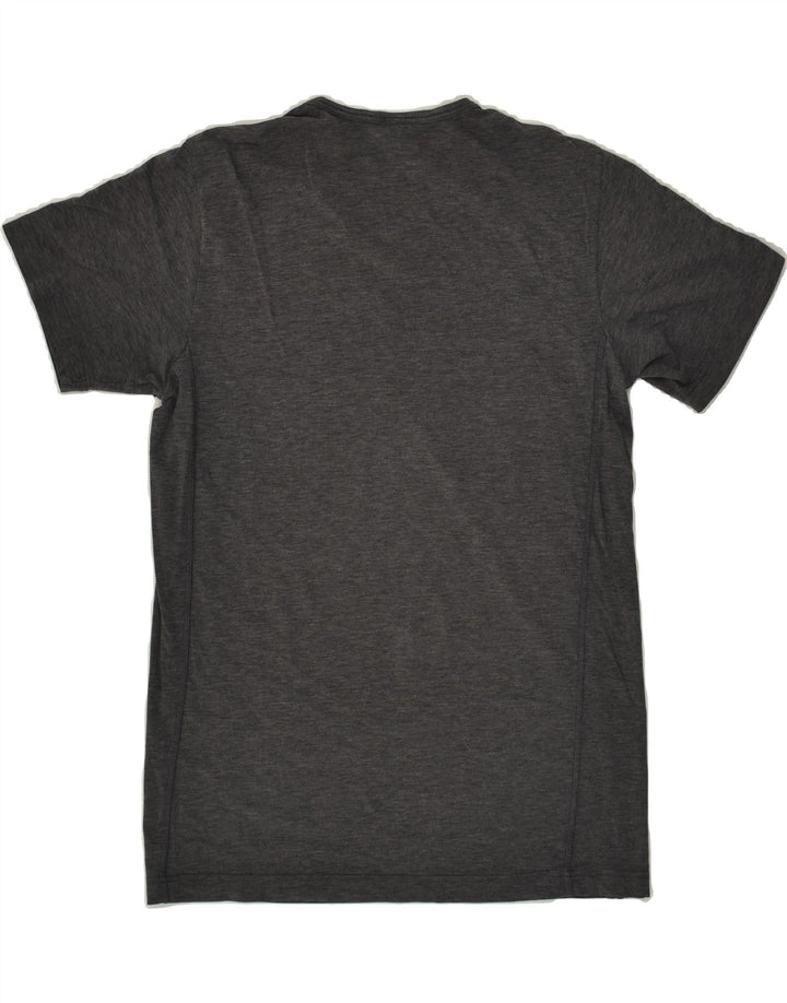 PUMA Womens T-Shirt Top UK 14 Large Grey Cotton | Vintage Puma | Thrift | Second-Hand Puma | Used Clothing | Messina Hembry 