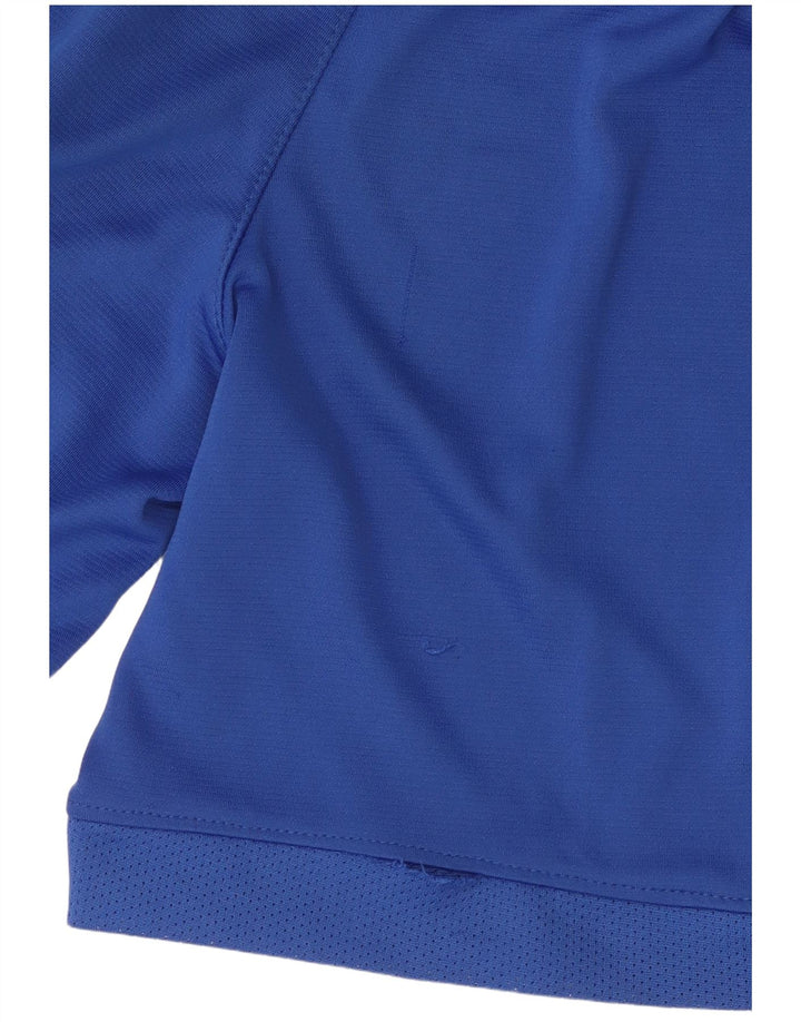 Shorts esportivos Nike Boys Dri Fit 10-11 anos médio azul poliéster