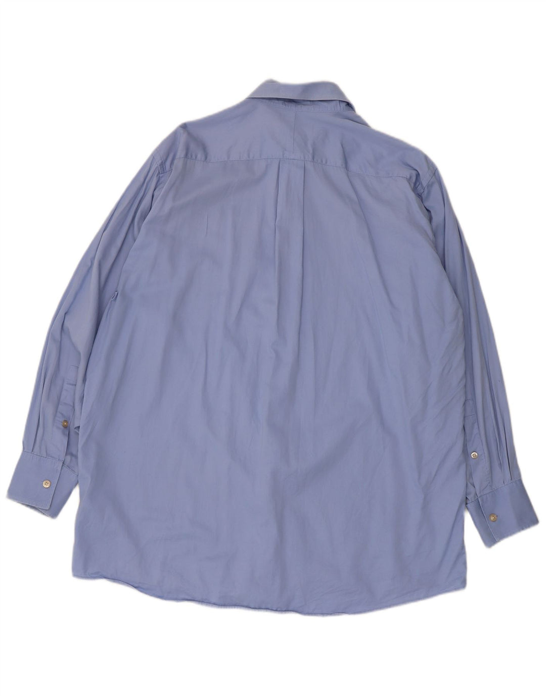Camisa masculina Michael Kors tamanho 16 1/2 grande algodão azul