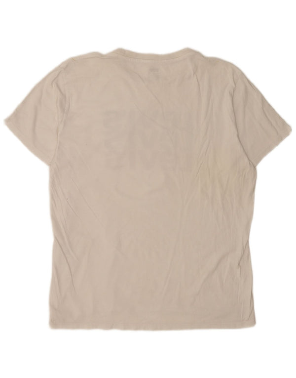 Camiseta gráfica masculina Levi's Top grande branco