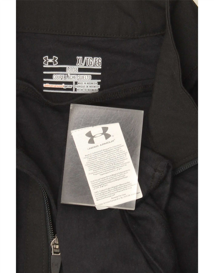 UNDER ARMOUR Mens Allseason Gear Pulôver Treino Top XL Preto