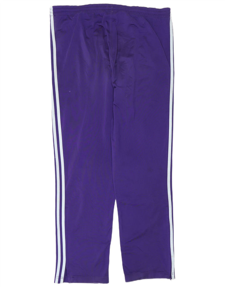 Calça de treino masculina ADIDAS grande poliéster roxo