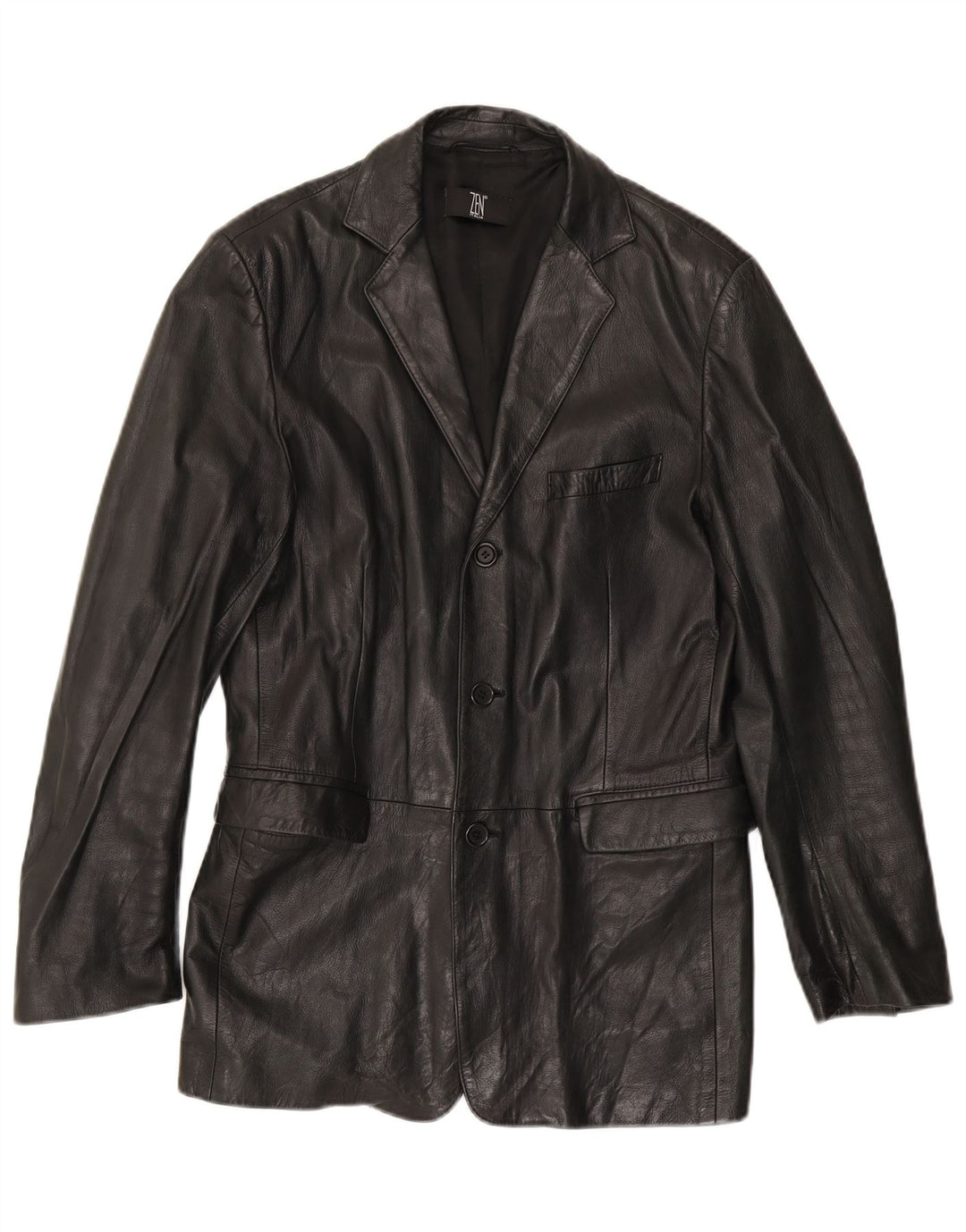 Jaqueta de couro feminina Zen IT 50 XL couro preto