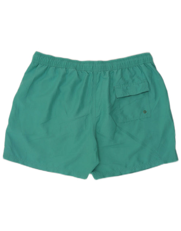 Shorts de natação masculino Marks & Spencer XL verde poliéster