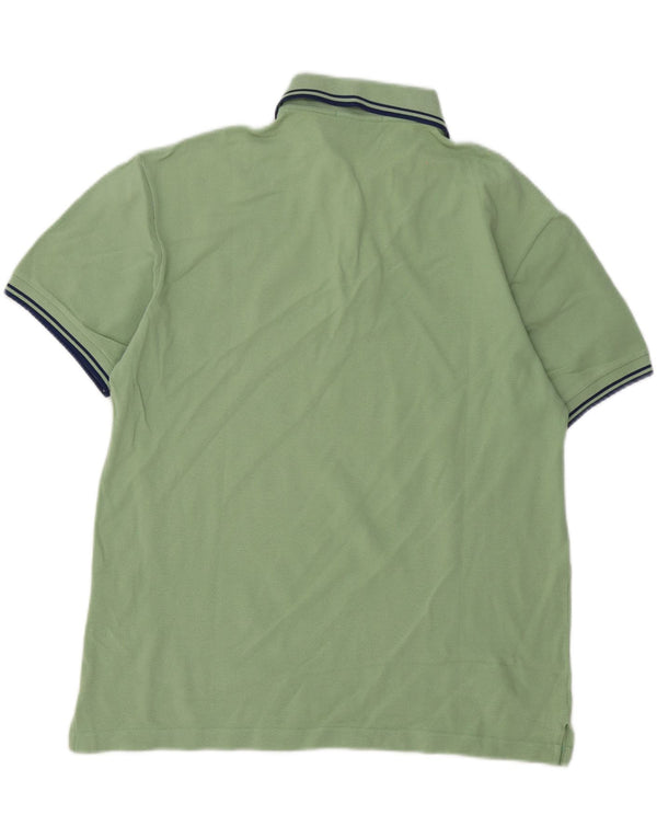 Camisa polo masculina Fred Perry algodão verde médio