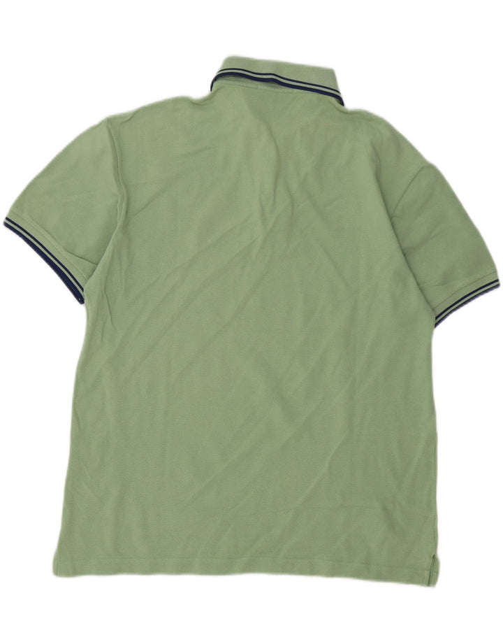 Camisa polo masculina Fred Perry algodão verde médio