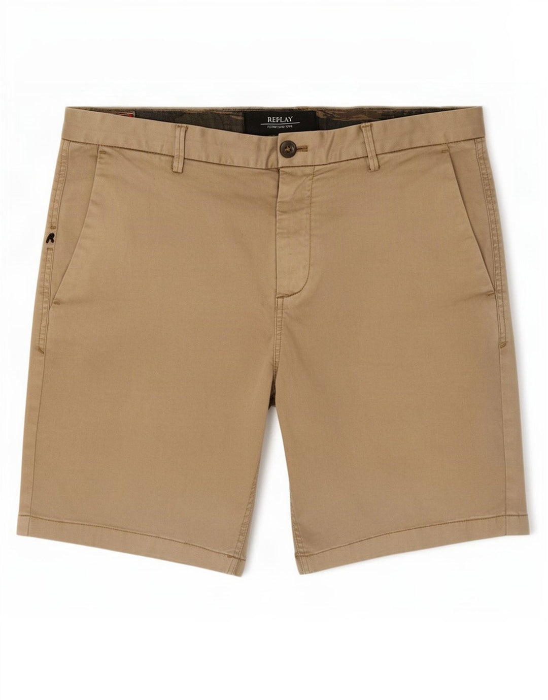 Replay Mens Chino Shorts Grande W36 Bege