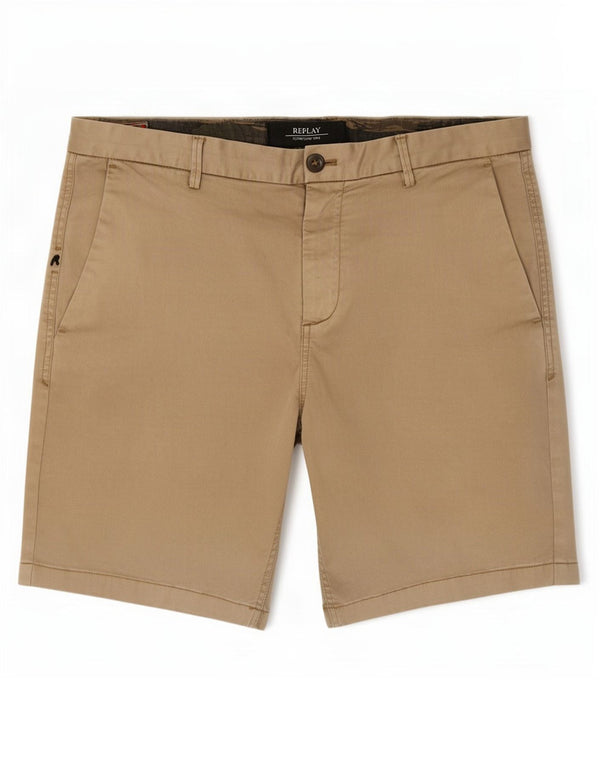 Replay Mens Chino Shorts Grande W36 Bege