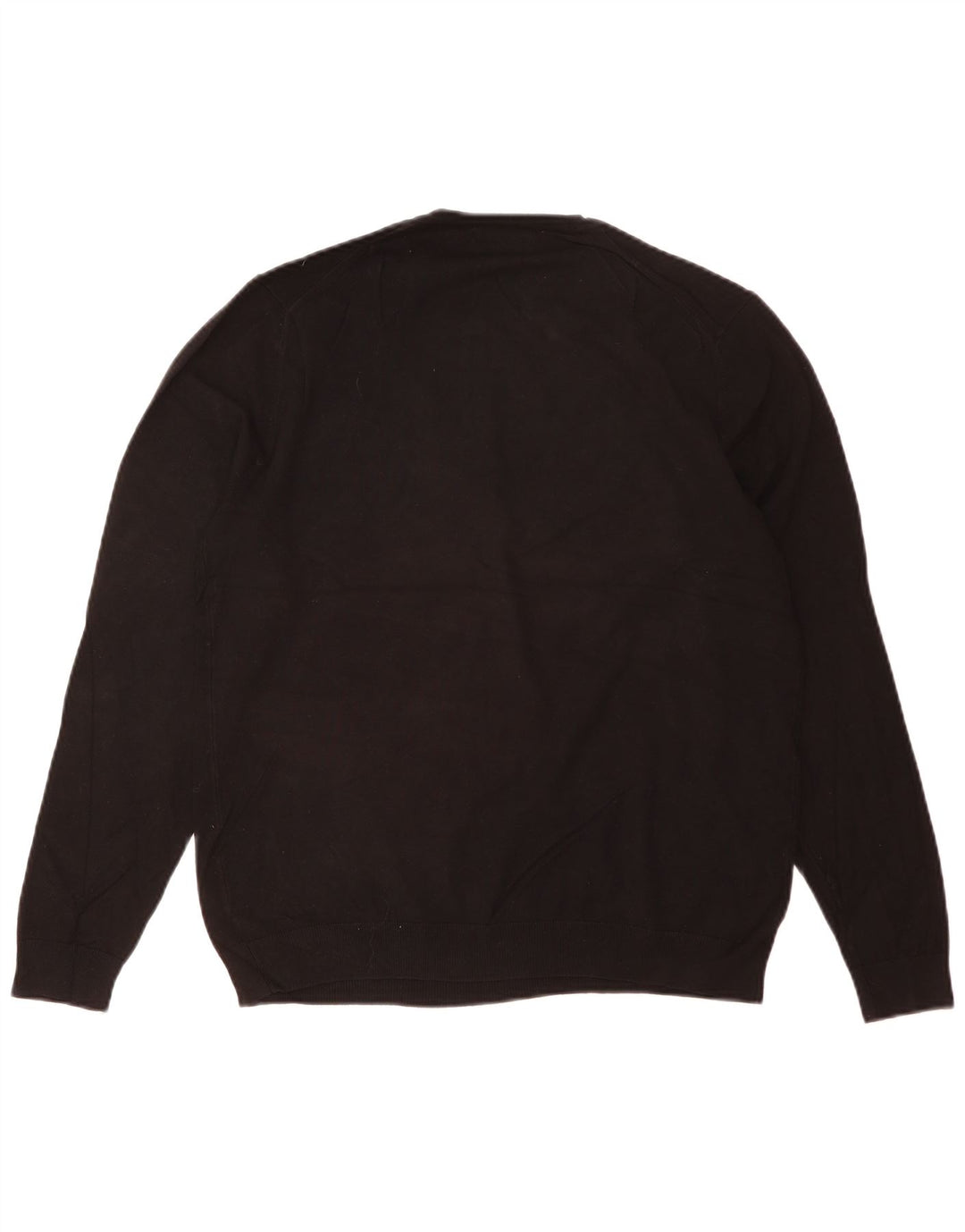 Zara Suéter masculino com gola redonda XL preto
