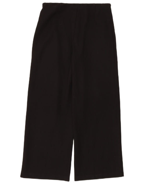 Calça feminina Hobbs cintura alta com pernas largas Reino Unido 12 médio W34 L30 preta