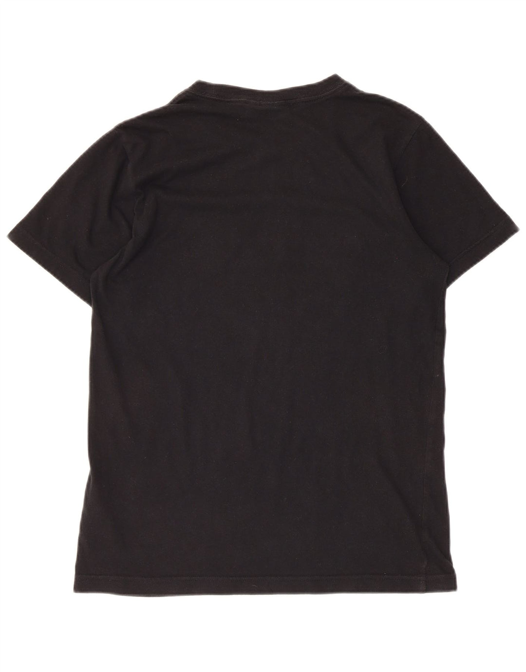 Adidas Mens Graphic T-Shirt Top Pequeno Algodão Preto