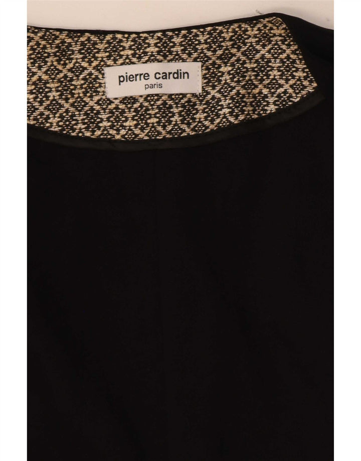 Jaqueta Bolero Feminina Pierre Cardin UK 10 Pequena Preta