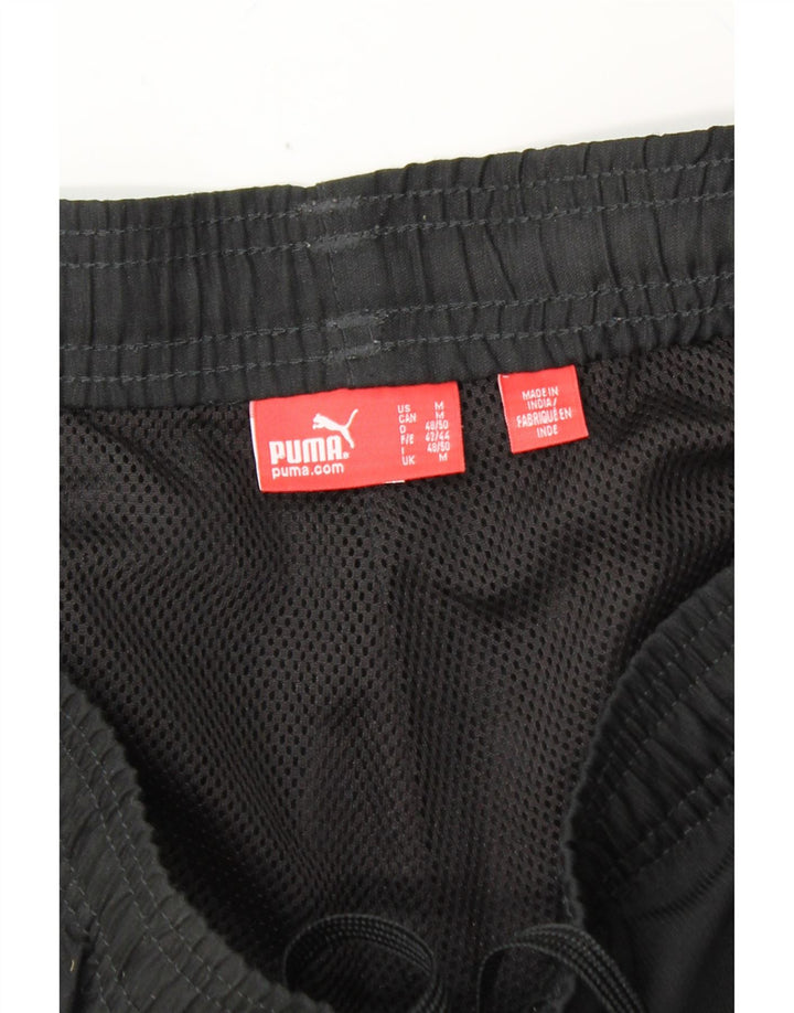 PUMA Mens Bermuda Graphic Sport Shorts Medium  Black Vintage Puma and Second-Hand Puma from Messina Hembry 