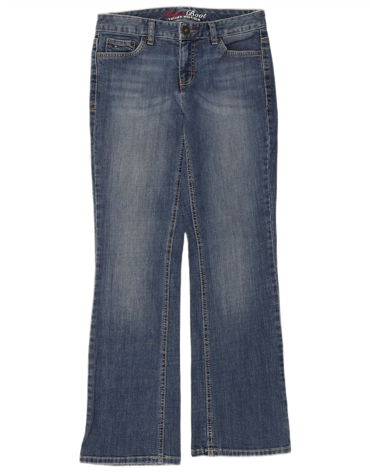 Calça jeans feminina TOMMY HILFIGER US 4 pequena W30 L32 azul