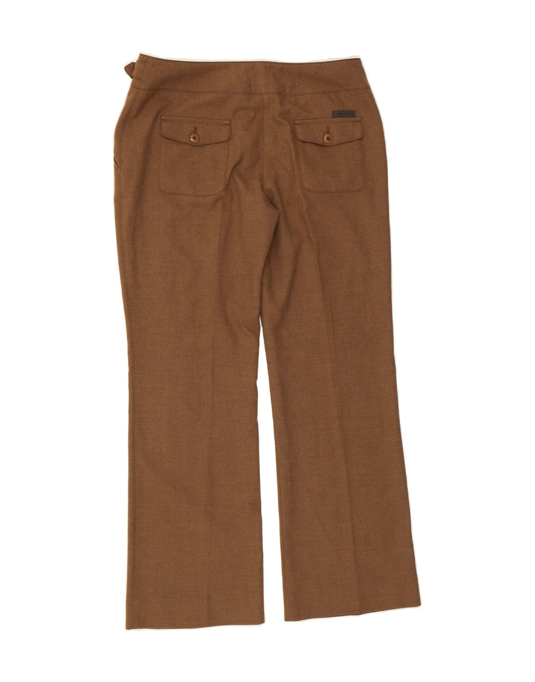 MARLBORO CLASSICS Womens High Waist Chino Trousers EU 46 XL W32 L31 Brown Vintage Marlboro Classics and Second-Hand Marlboro Classics from Messina Hembry 