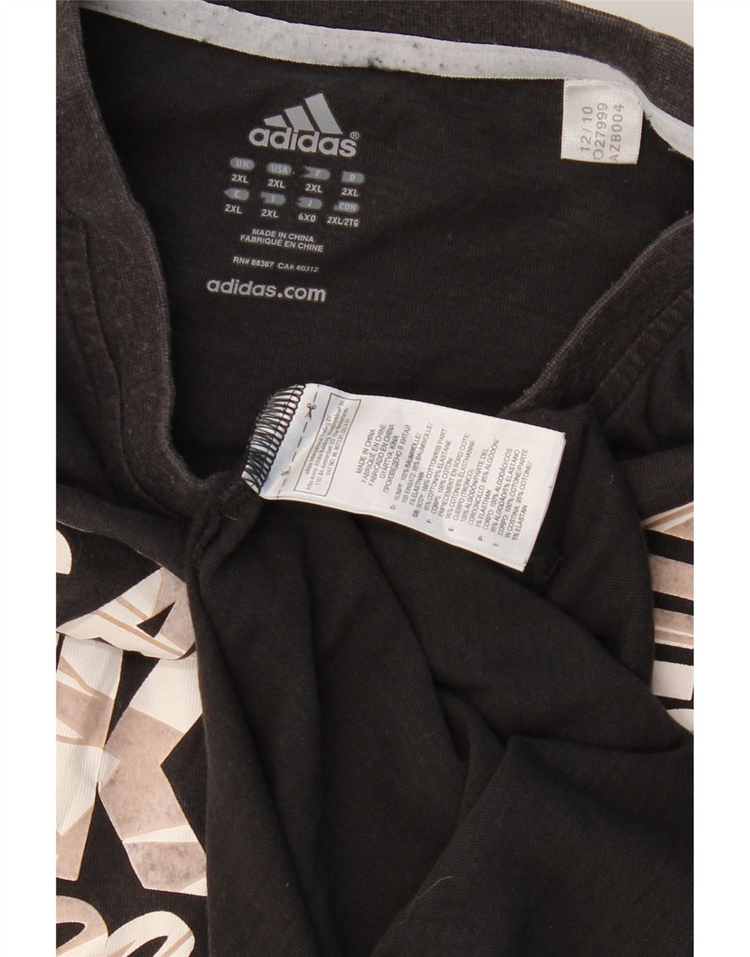 Camiseta Adidas Masculina Los Angeles Lakers Graphic 2XL Algodão Preto