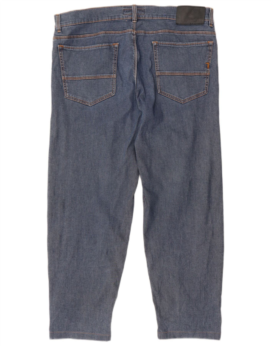 Trussardi Mens Straight Jeans IT 52 XL W38 L28 Azul