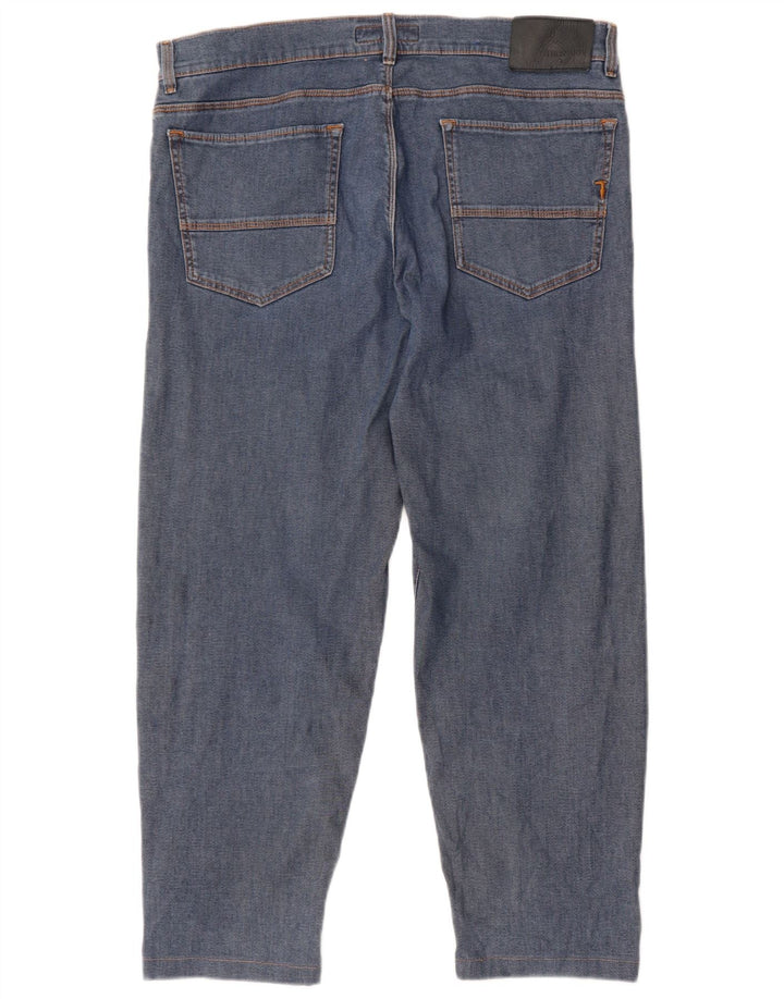 Trussardi Mens Straight Jeans IT 52 XL W38 L28 Azul