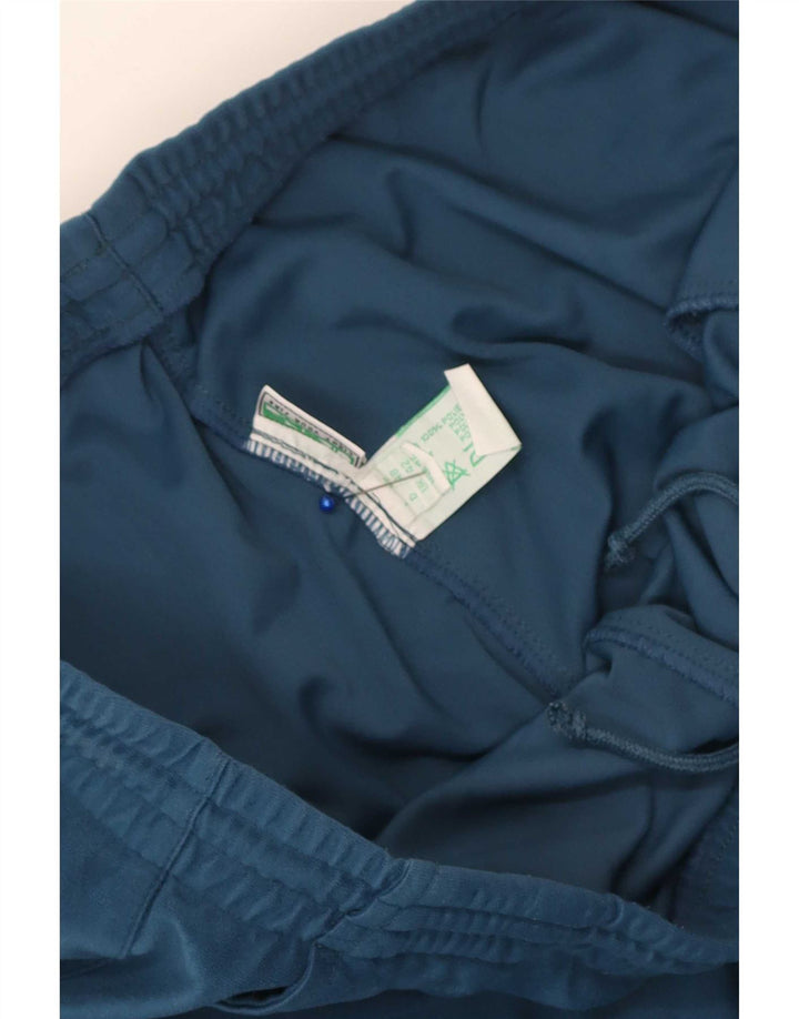 Calça de treino masculina Diadora grande poliéster azul