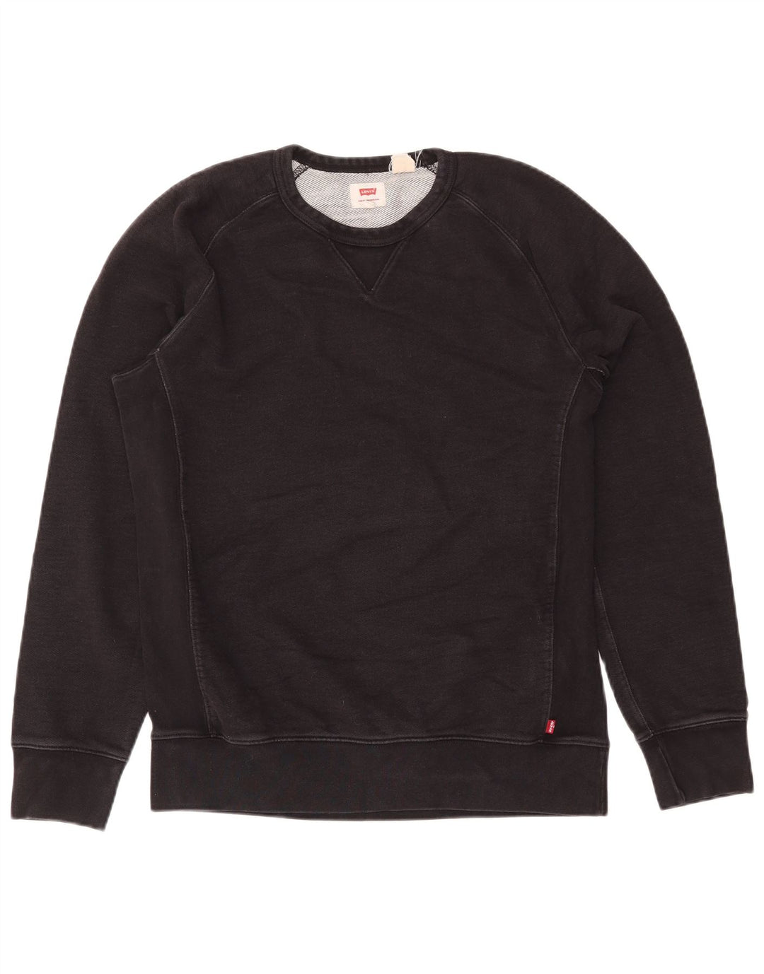 Levi's Moletom Masculino Jumper Médio Algodão Preto
