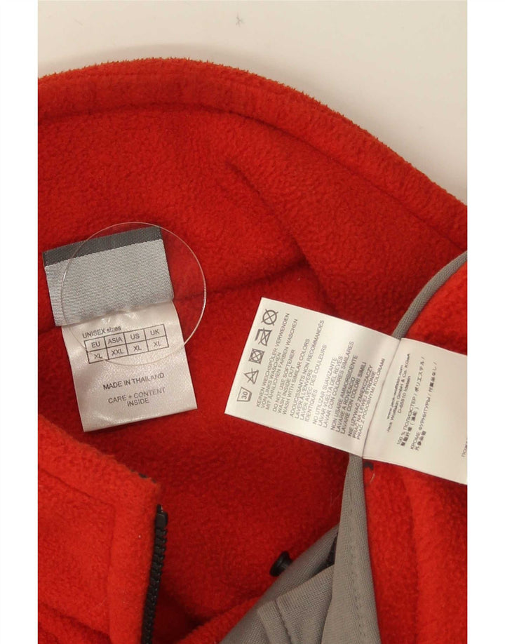 Jaqueta masculina de lã com forro gráfico Jack Wolfskin Reino Unido 42 XL poliéster vermelho