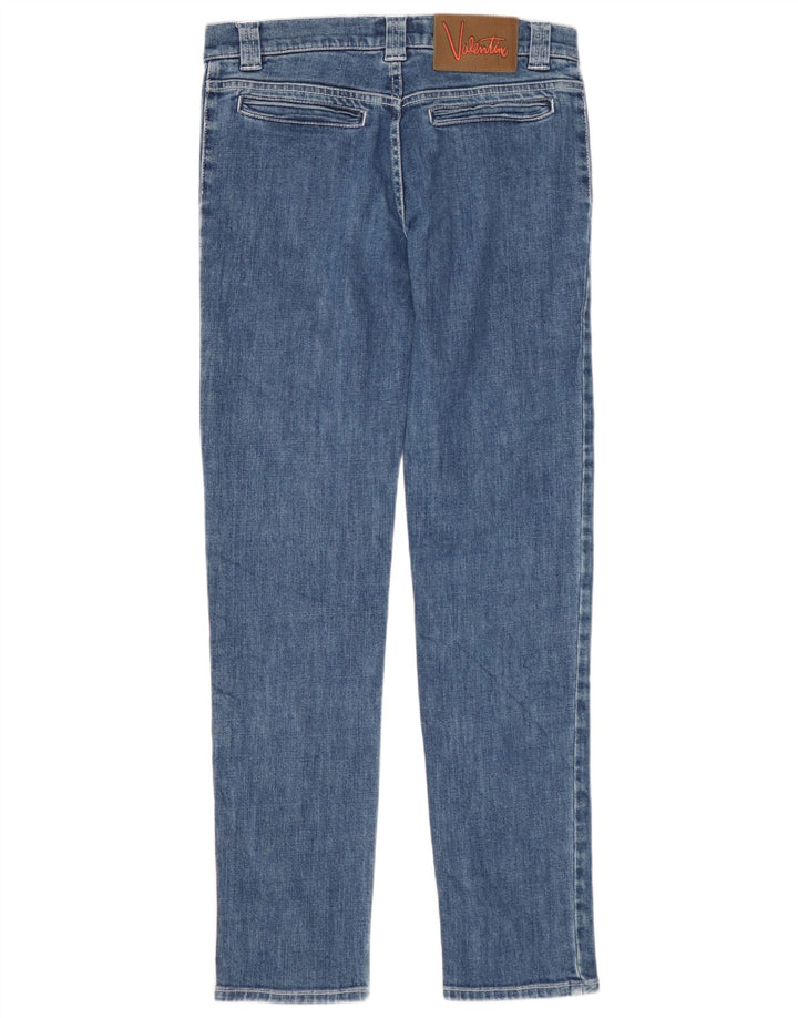 Valentino Jeans Slim Feminino IT 40 Pequeno W28 L30 Azul