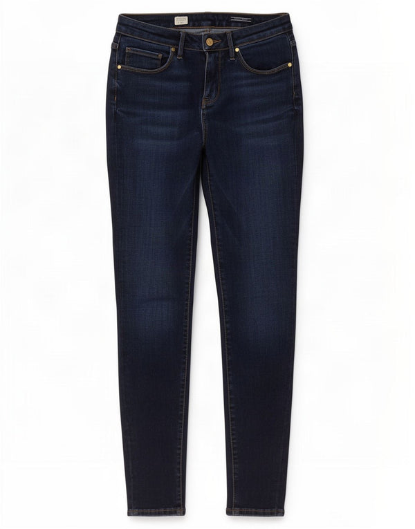Tommy Hilfiger Feminino Como RW Jegging Jeans W27 L32 Azul Marinho Algodão