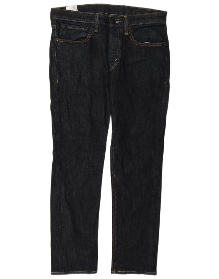 Levi's Masculino 511 Slim Jeans W34 L30 Azul Marinho Algodão