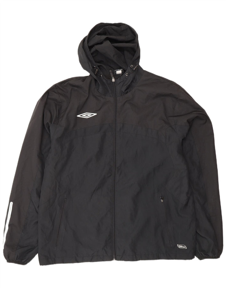 Jaqueta masculina com capuz UMBRO XL poliéster preto
