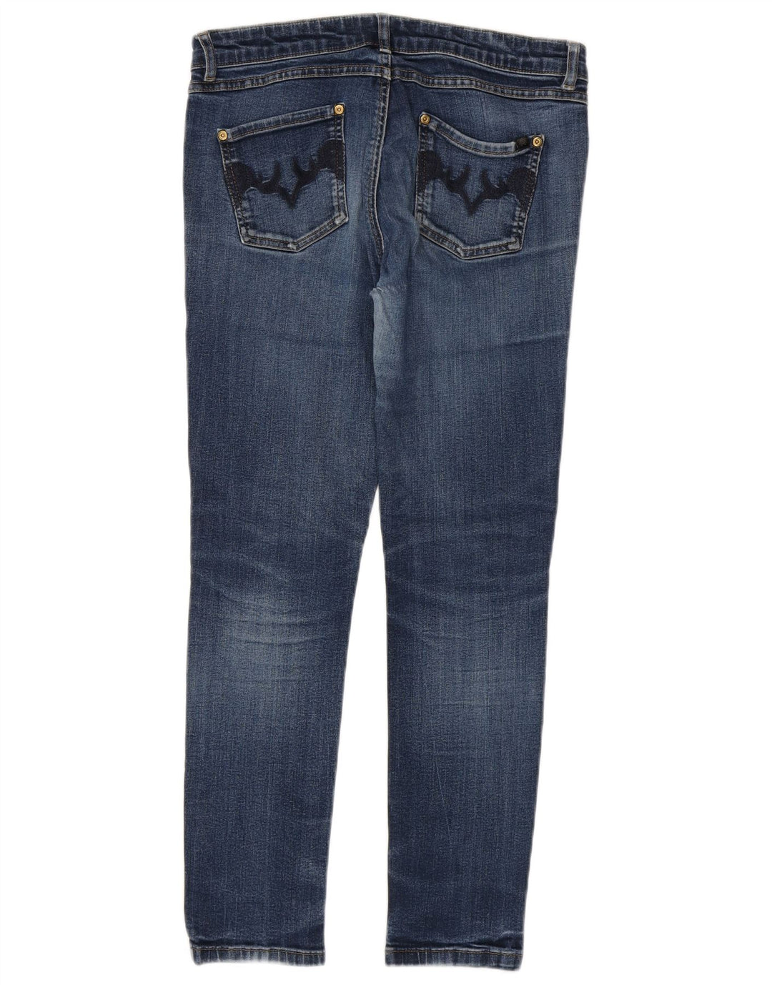 Jeans skinny feminino OASIS W30 L27 algodão azul