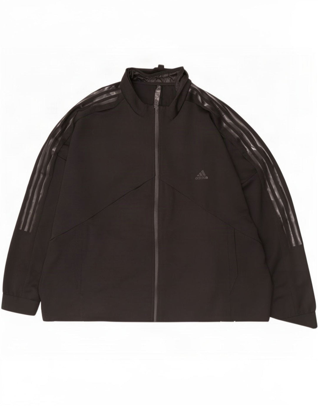 Adidas Mens Graphic Tracksuit Top Jaqueta 2XL Poliéster Preto
