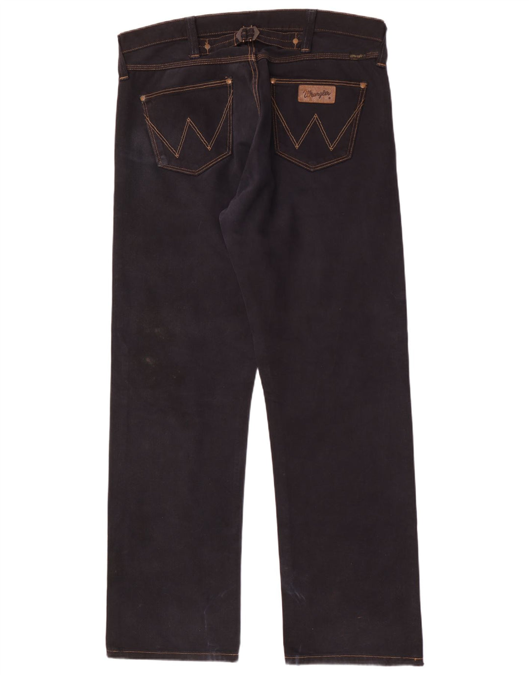 Wrangler Masculino Casey Straight Jeans W36 L34 Algodão Preto
