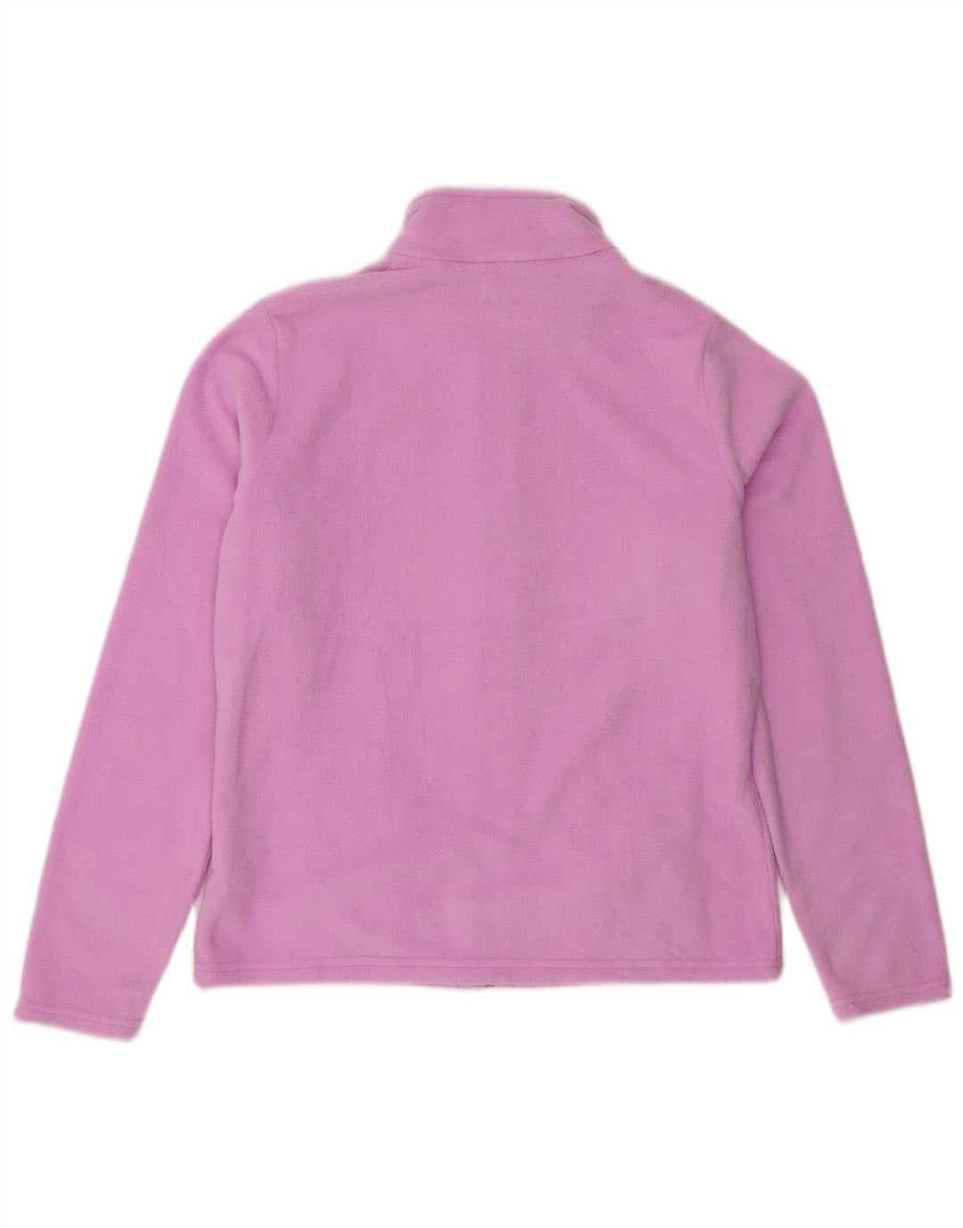 Jaqueta de lã feminina Marks & Spencer Reino Unido 12 poliéster roxo médio