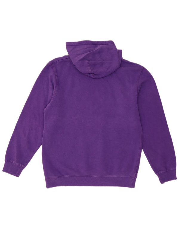 Jumper com capuz Nike Boys 13-14 anos XL roxo algodão