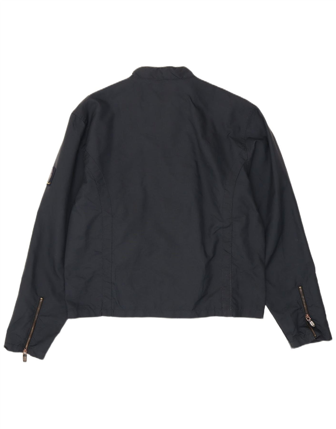 Jaqueta bomber masculina Refrigue UK 44 2XL azul marinho Colourblock Nylon
