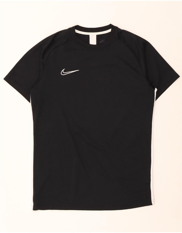 Camiseta Nike Masculina Dri Fit Top Médio Preto Colourblock