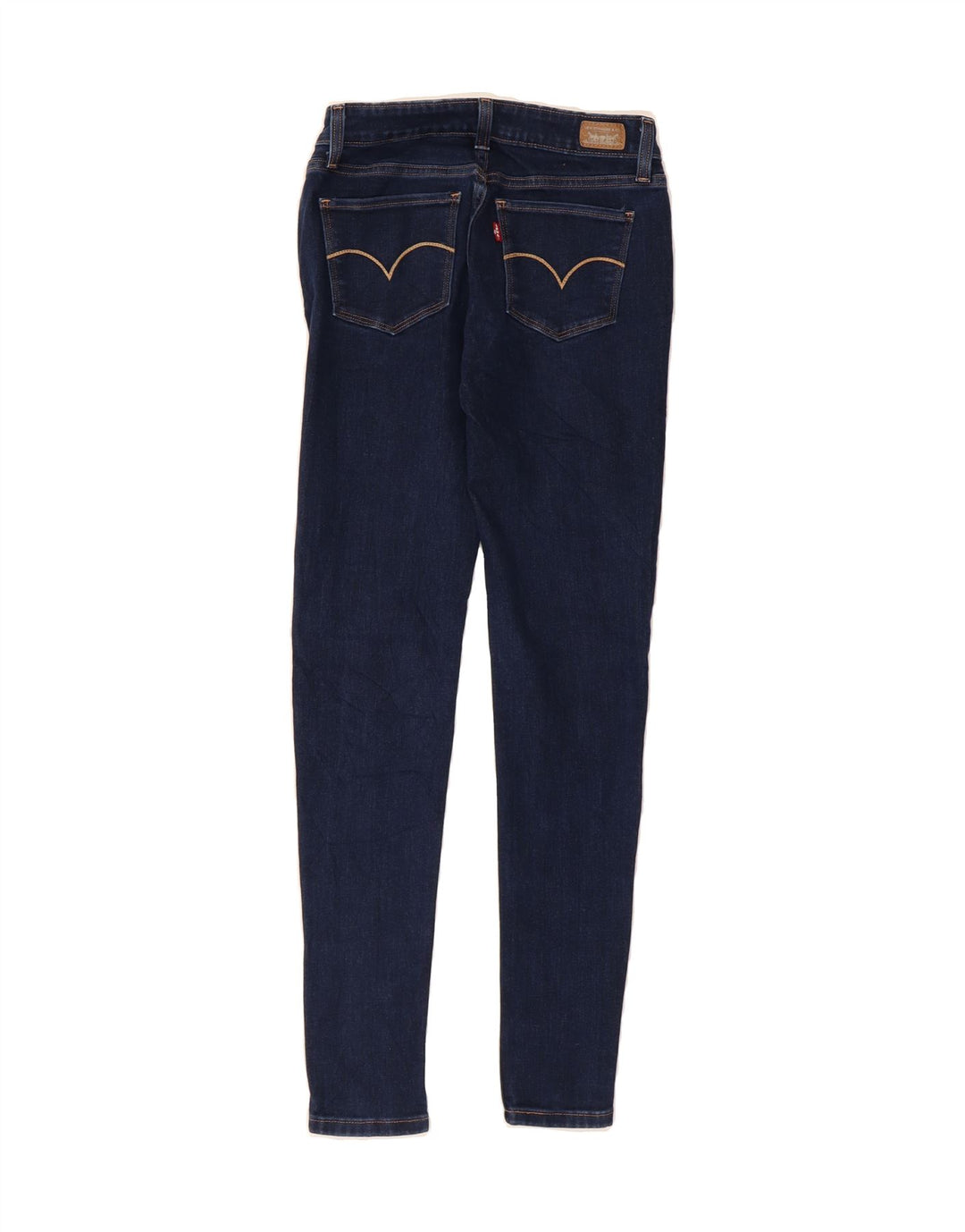 LEVI'S Womens Skinny Jeans W27 L30 Blue Cotton Vintage Levi's and Second-Hand Levi's from Messina Hembry 