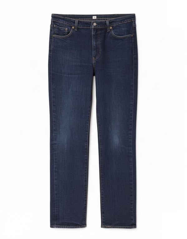 Levi's Masculino 511 Slim Jeans W38 L34 Azul Marinho Algodão
