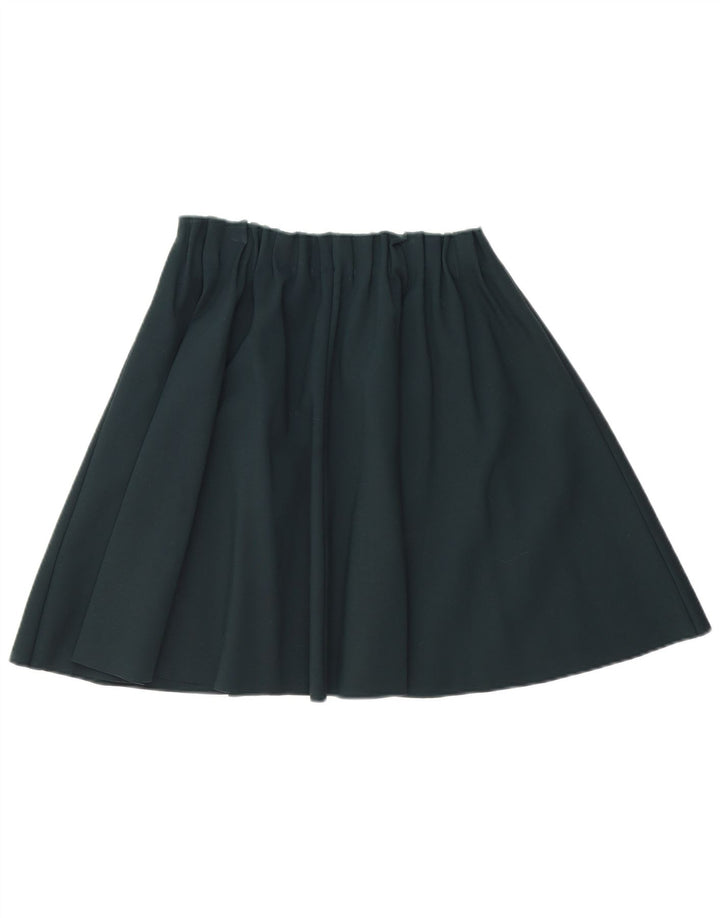 ZARA Saia feminina básica linha A médio W30 verde