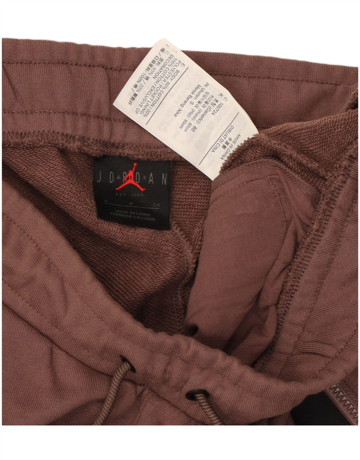 Jordan Calças de treino femininas Joggers UK 8 Small Brown