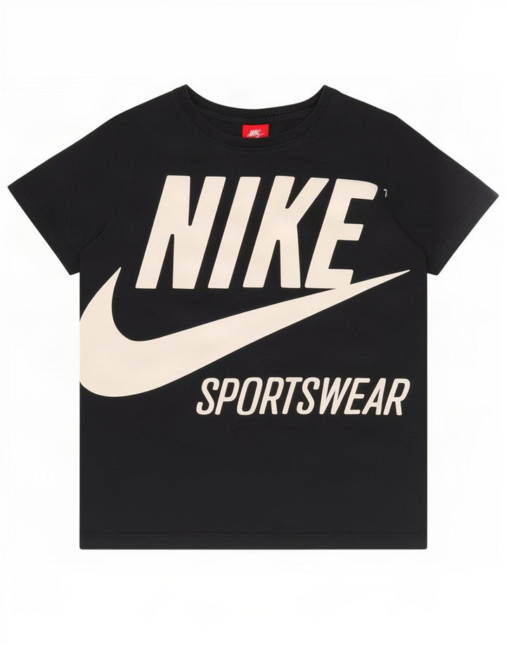 Camiseta Nike Feminina Graphic Top UK 14 Médio Preto