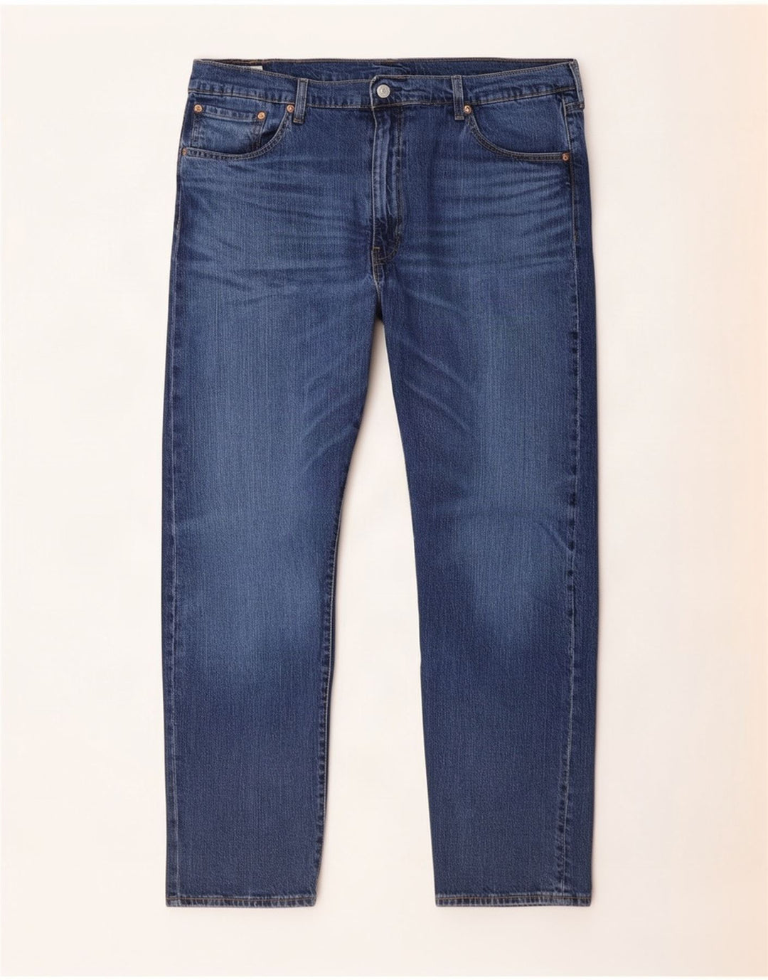 Levi's Masculino 502 Tapered Jeans W44 L27 Azul Algodão