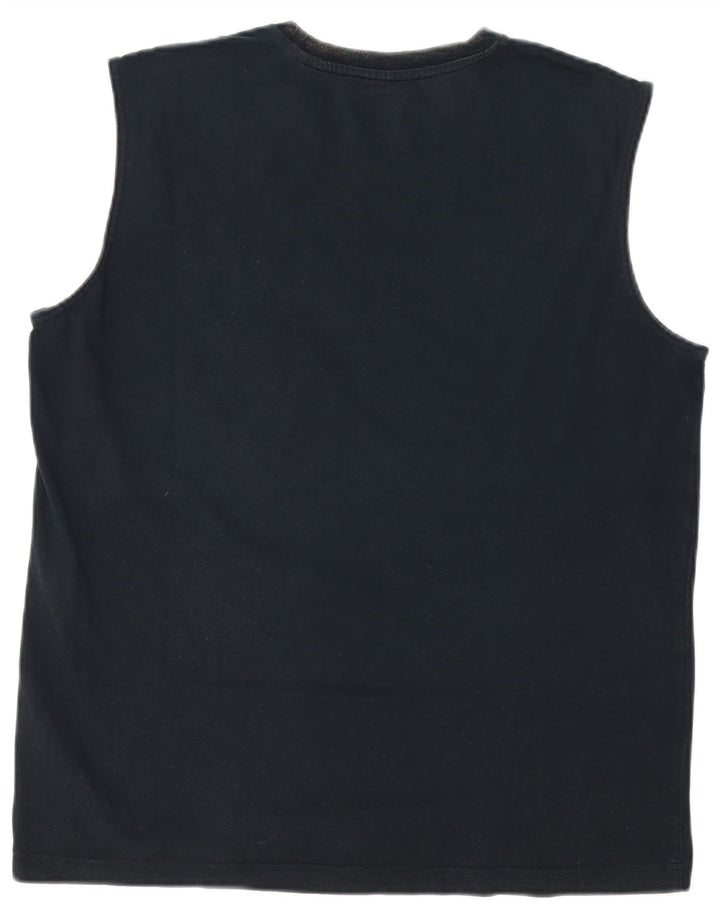 Colete gráfico masculino Adidas XL preto