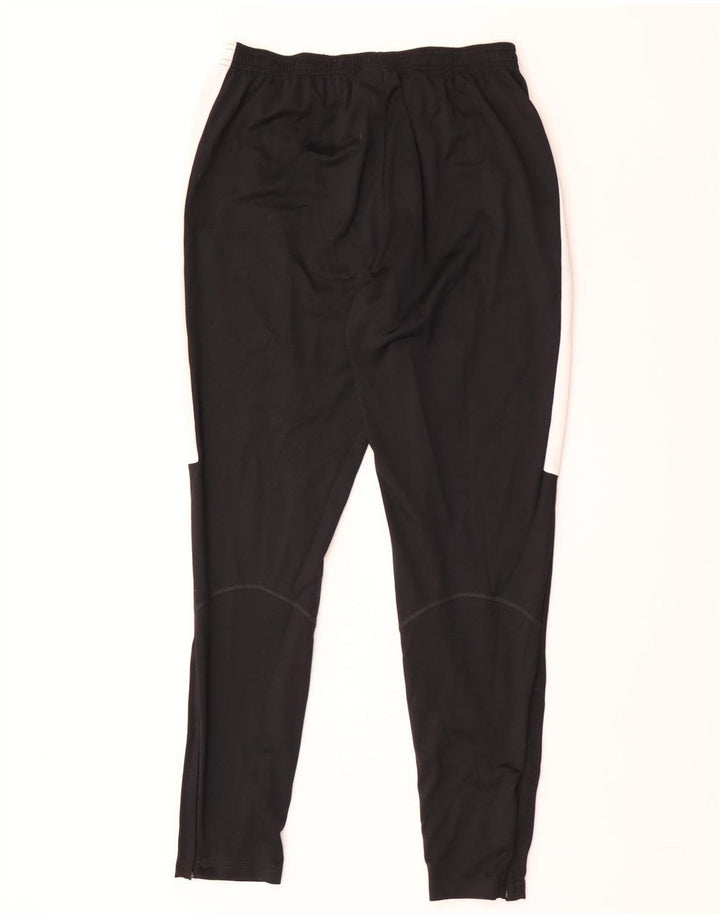 Calça de treino masculina Nike Dri Fit grande poliéster colorblock preto