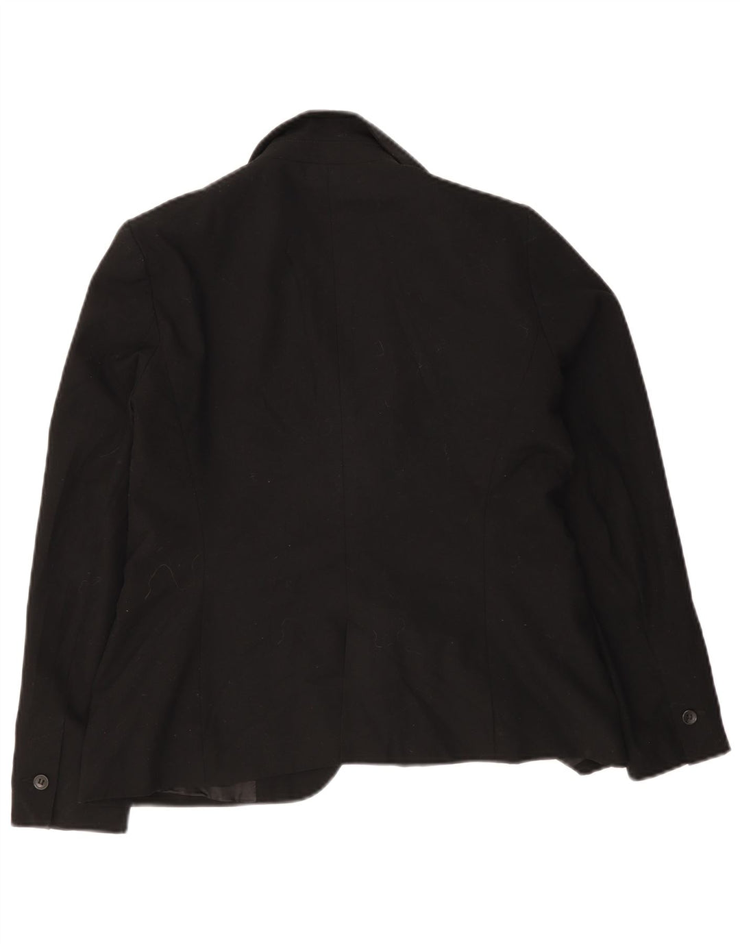 Jaqueta blazer feminina Zara com 1 botão EU 42 grande preta