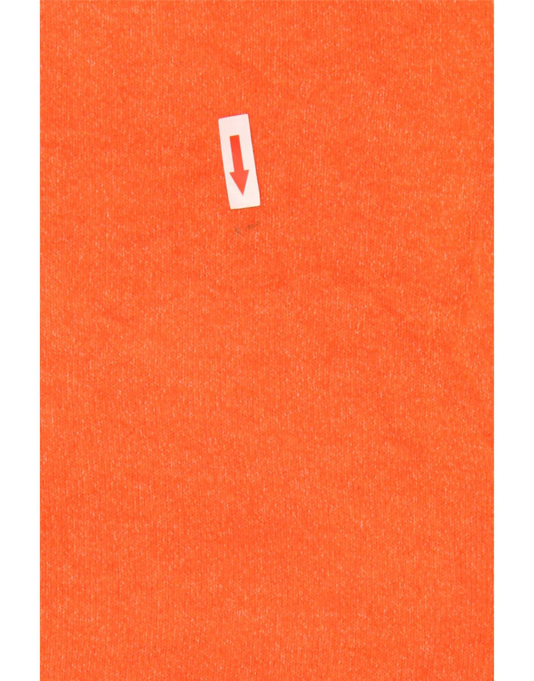 Camiseta feminina grande Marks & Spencer UK 10 pequena laranja poliéster