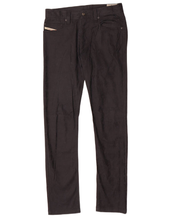 Calça feminina casual slim diesel W28 L31 algodão preto