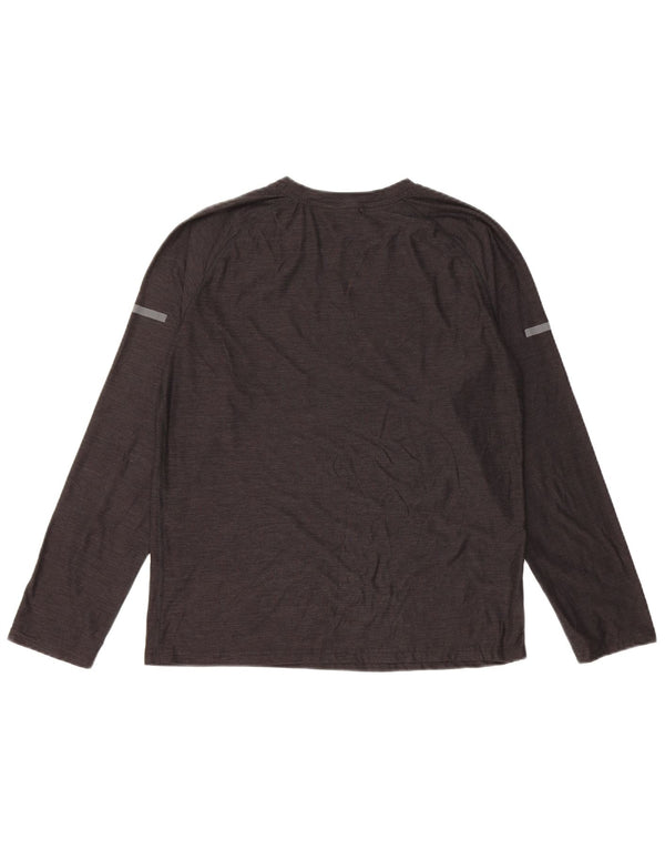 RUSSELL ATLÉTICO Menino Dri-Power Top Manga Comprida 14-15 Anos XL Cinza