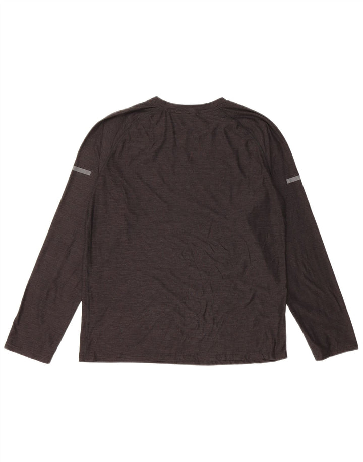 RUSSELL ATLÉTICO Menino Dri-Power Top Manga Comprida 14-15 Anos XL Cinza